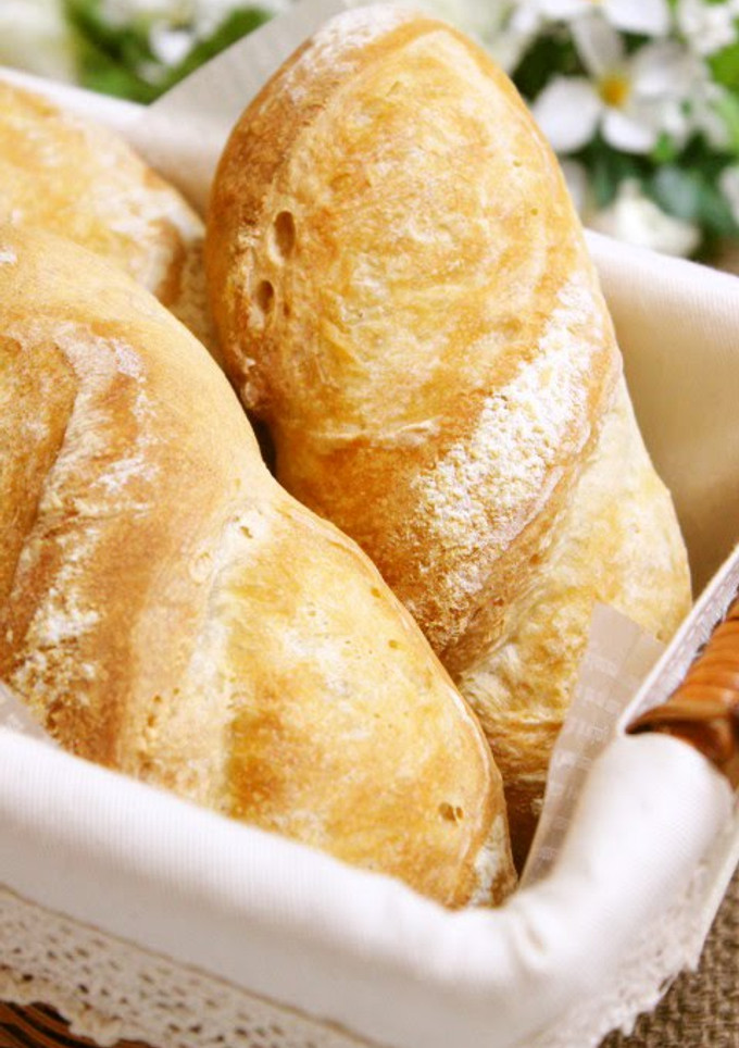 A picture of Easy Small Sized Soft Baguettes＊Using a Bread Maker.