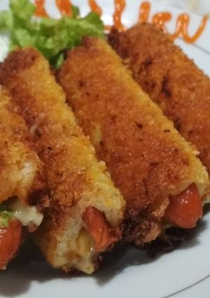 Foto resep Roti Gulung Sosis