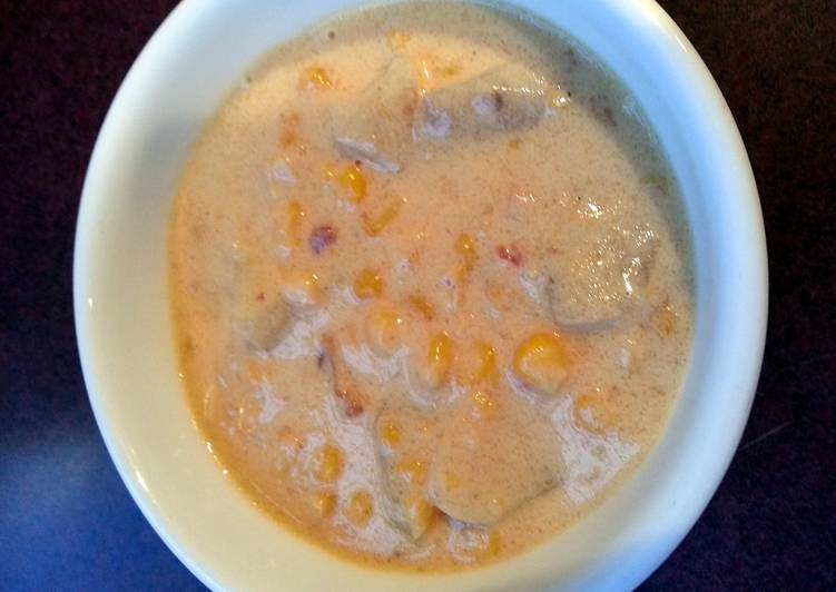Recipe of Homemade Crockpot Corn Chowder