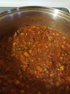 A picture of Semi Homemade Vegetable Beef Soup.
