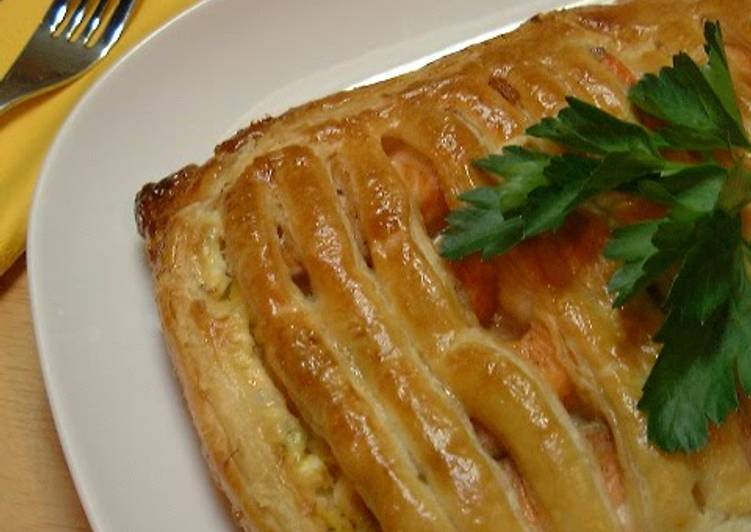 Recipe of Perfect An Easy Feast! Salmon Tartar Sauce Pie