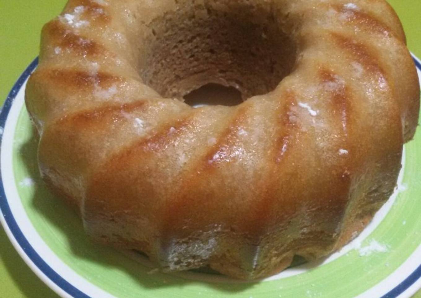 Bizcocho de polvorones con Thermomix