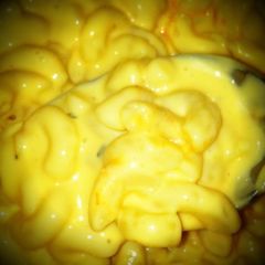 A picture of Thick And Creamy (no where Near Low Fat) Spicy Mac And Cheese 😋.