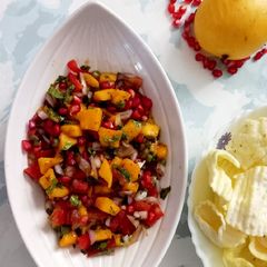 A picture of Mango salsa.