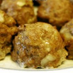 A picture of My Family's Meatball Recipe.