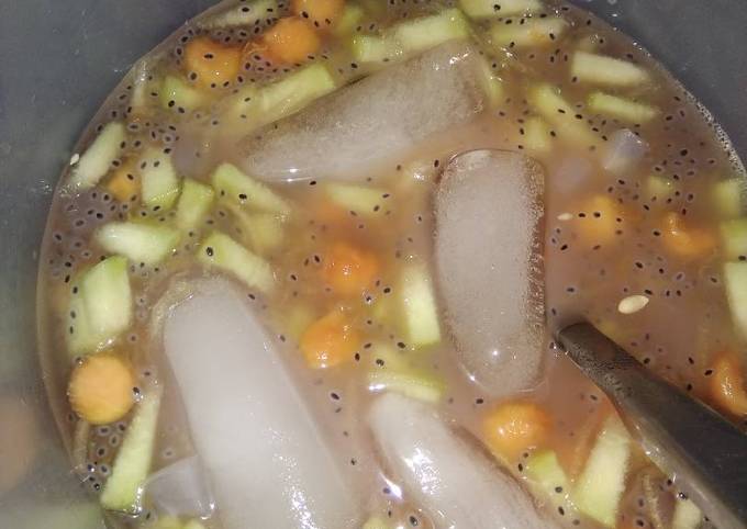 Anti Ribet, Membuat Es buah #bikinramadhanberkesan Wajib Dicoba