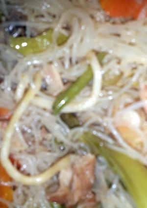 A picture of PANCIT BIJON GUISADO.