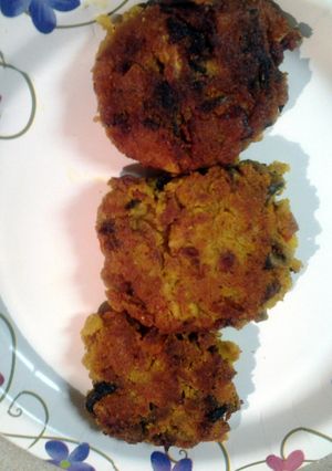 A picture of multi mushroom patties.