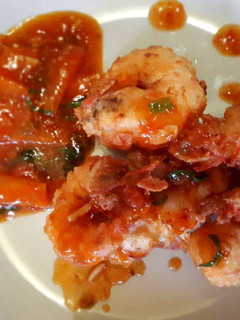Foto resep Udang Saos Asam Manis