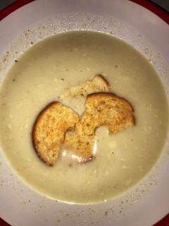 Tejszínes zellerkrémleves recept fotója