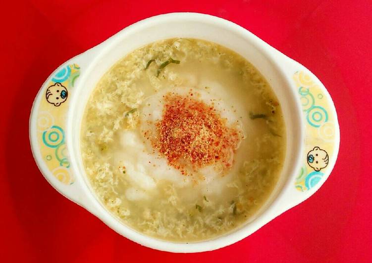 Resep MPASI 10m+ : Nasbek Ape + Sop Serabut Brotoyuh 4* + Evoo, Bisa Manjain Lidah