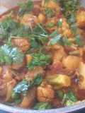 Aloo Gobi Matar (Potato, Cauliflower, and Peas Curry)
