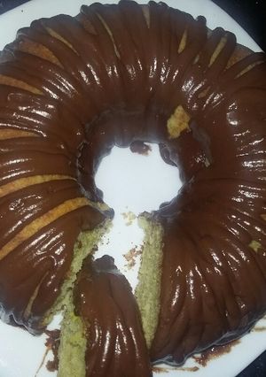 صورة لوصفة كيكه اسفنجيه