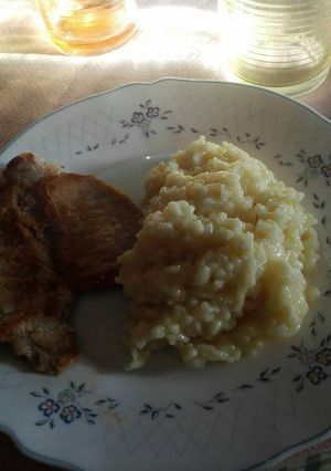 Una foto de Risotto básico