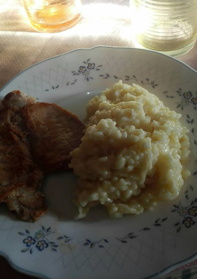 Una foto de Risotto básico