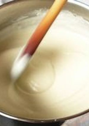 A picture of Bechamel Sauce & Derivatives.