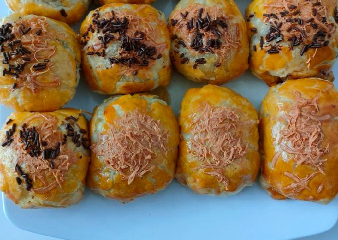 Resep Bolen Pisang Keju Dan Bolen Pisang Keju Coklat (puff Pastry) Oleh ...