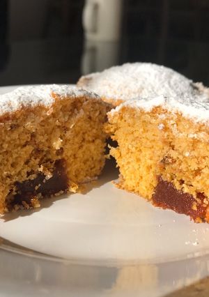 Una foto de Magdalena de maicena y polenta