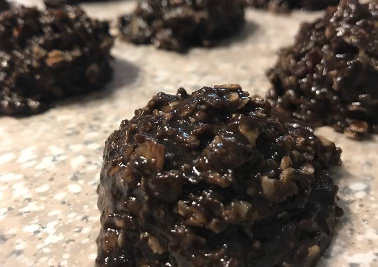 Recipe: Yummy Peanut Butter, Coconut and Chocolate NO BAKE Cookies
