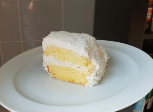 Une photo de Gâteau léger vanille coco