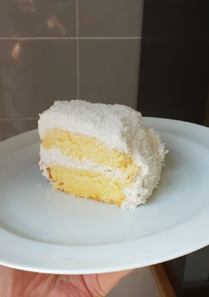 Une photo de Gâteau léger vanille coco