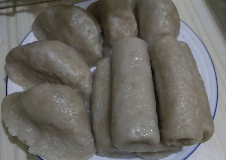 Pempek ikan ciew (selar)