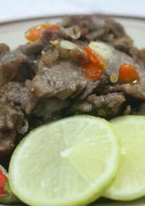 Foto resep Tumis Sapi Bumbu Desa Super Simpel