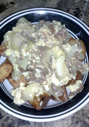 A picture of Philly Cheese Steak Breakfast Bowl.