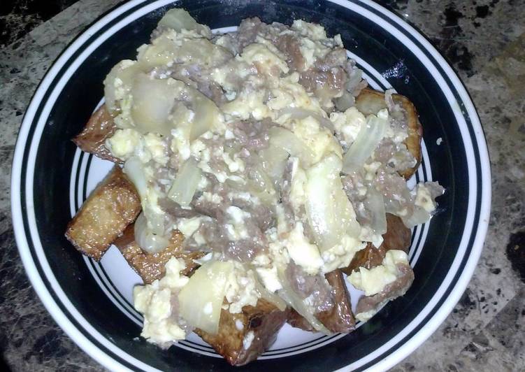 Philly Cheese Steak Breakfast Bowl