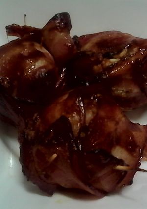 A picture of Ladybirds Onion Bacon Bombs !.