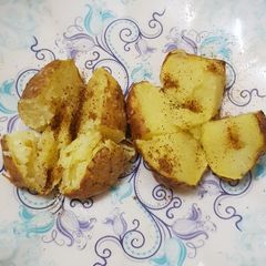 A picture of Crispy crust baked potatoes.
