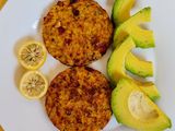 Hamburguesas de arroz yamaní, jengibre fresco y almendras 🍚🥚🧀 Veggie burger 🍔