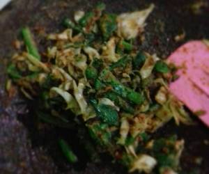 Mudah Cepat Memasak Pecel sayur /Lotek Atah Enak Bergizi