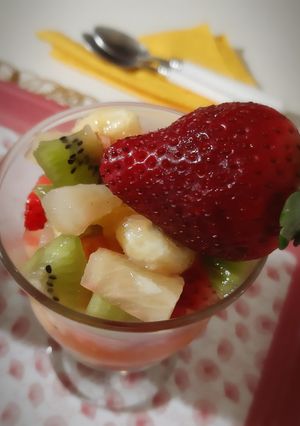 Une photo de Salade de fruits sans sucre ajouté 😋