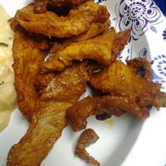 A picture of Spiced fried pork.