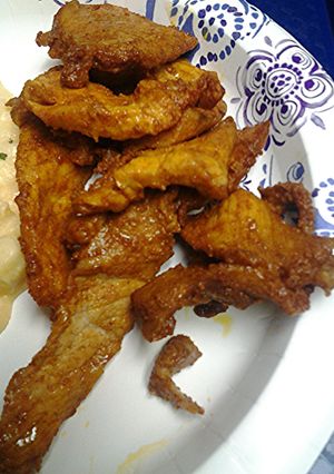 A picture of Spiced fried pork.