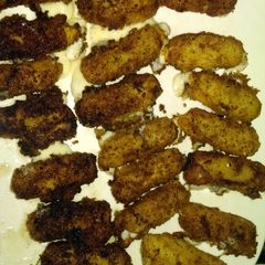 A picture of Homemade Mozzarella Sticks.