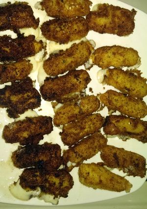 A picture of Homemade Mozzarella Sticks.