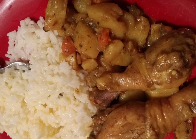 Curry chicken