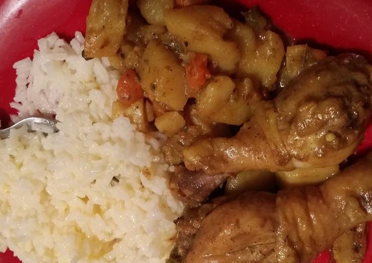 Curry chicken