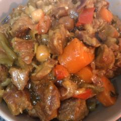 A picture of Healthy but oh so delicious Lamb Casserole.