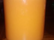 A picture of green grape juice