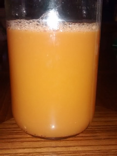 A picture of M&N's Skinny carrot juice.
