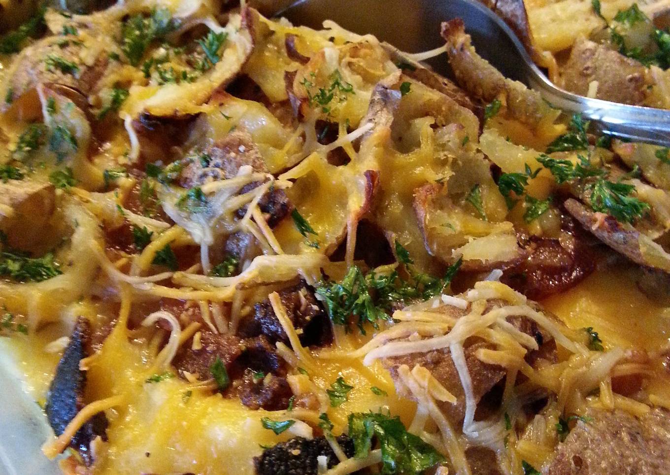 Loaded Twice - Baked Potato Casserole