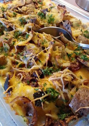 A picture of Loaded Twice - Baked Potato Casserole.