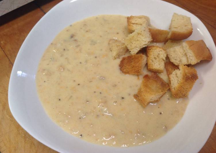 Simple Way to Make Award-winning Roasted Cauliflower Soup