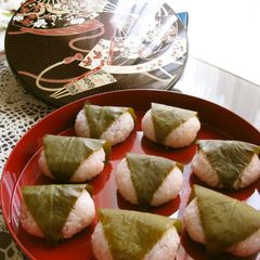 A picture of Sakura Mochi - A Recipe Passed from Mother to Daughter.