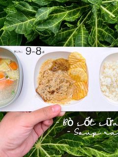 Hình của món BÒ SỐT SỮA CHUA - BÉ ĂN DẶM 9M+.