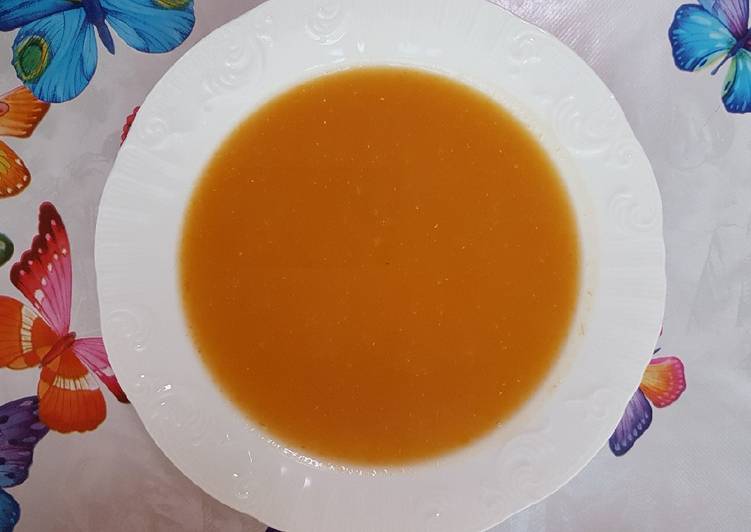 Sopa de calabacín y zanahoria 😋