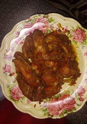 Peppered chicken ainihin hoton girkin